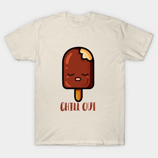 chilly icecream T-Shirt by Ghaida Shop